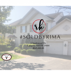 Sold by Rima in The Reserve in Lafayette Hill